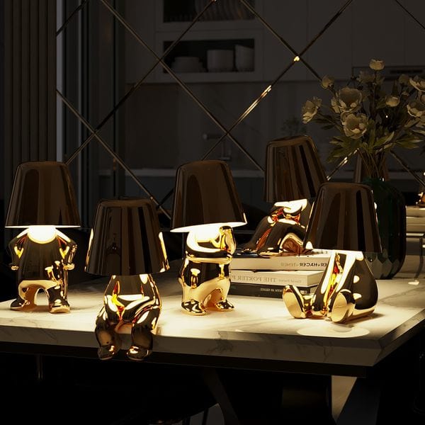 Naotstore - Lampe tactile Mr. Gold