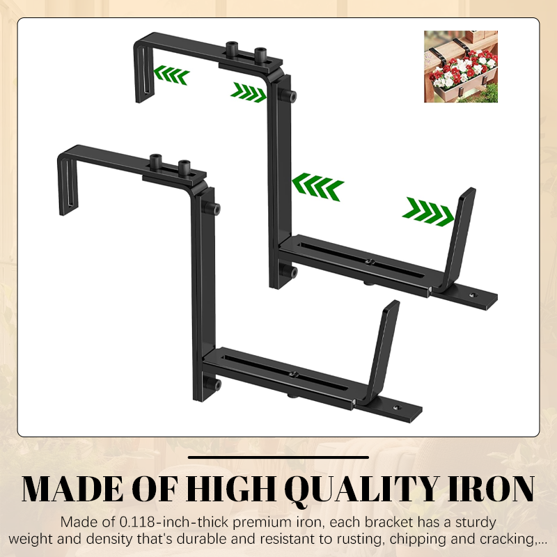 Naotstore - Adjustable Flower Pot Hook Bracket