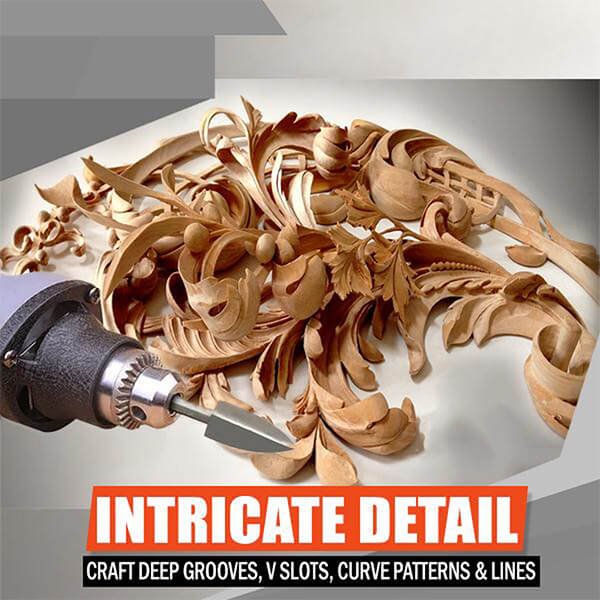 Naotstore - 5-piece woodcarving drill bit sets
