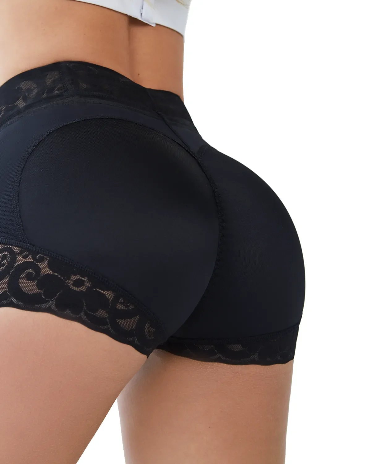 Naotstore - Women Lace Classic Daily Wear Body Shaper Butt Lifter Panty Smoothing Brief