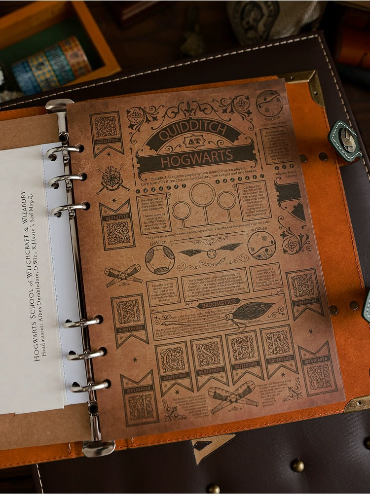 Naotstore - Hogwarts Handbook Notebook Grimoire