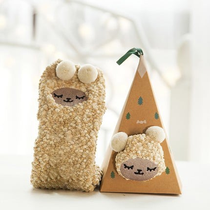 Naotstore - Cute Christmas Style Thickened Warm Socks