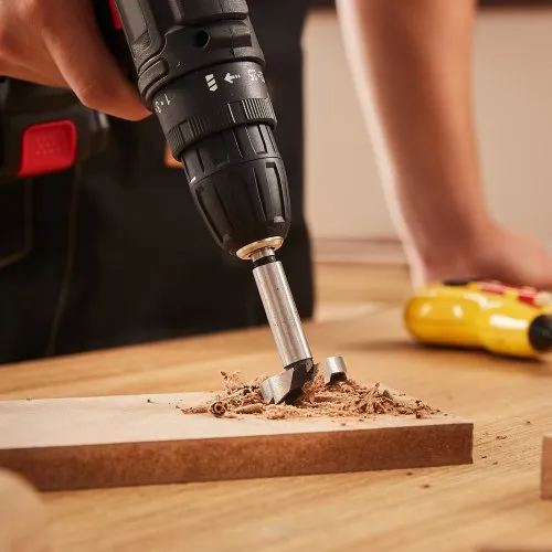 Naotstore - Bit Set with Round Shank for Wood