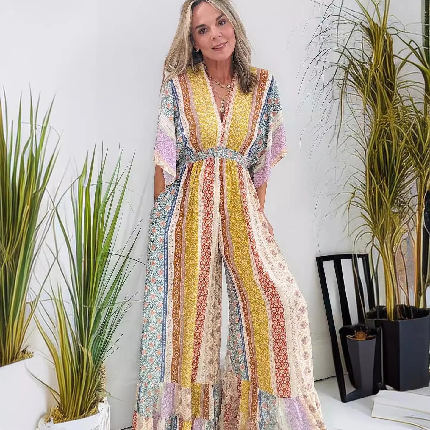âšNaotstoređ„Summer Elegance Jumpsuit