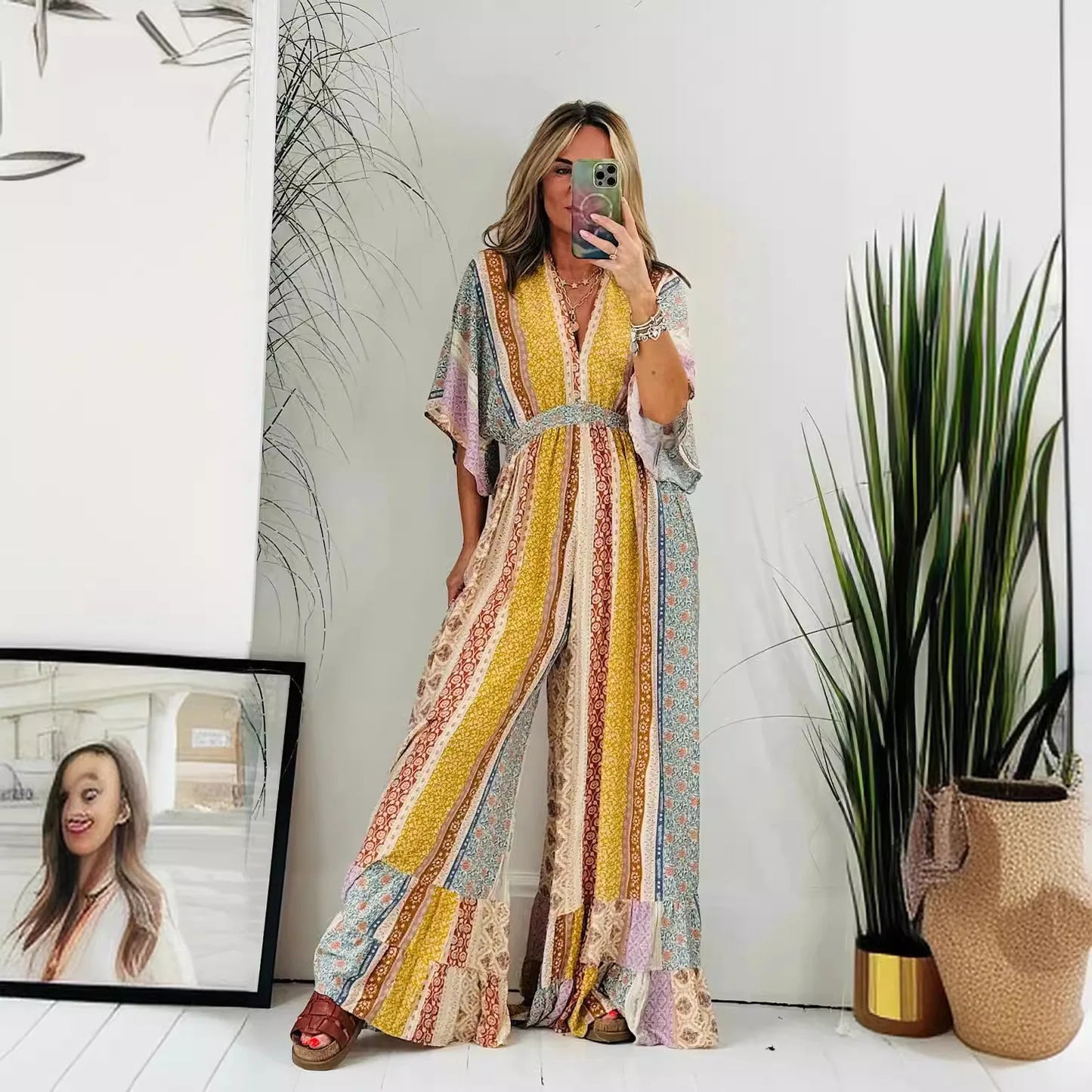 âšNaotstoređ„Summer Elegance Jumpsuit