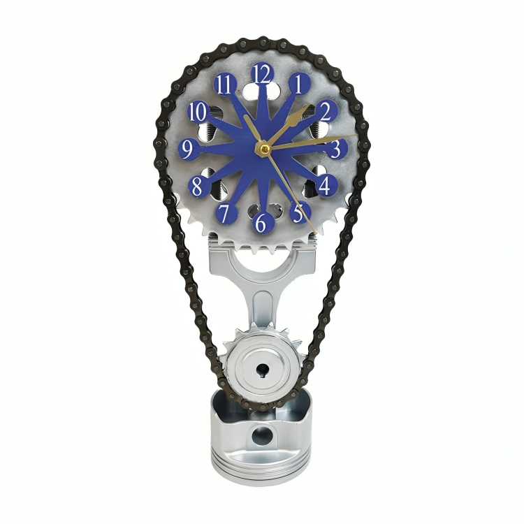Naotstore - Rotating Metal Gear Clock