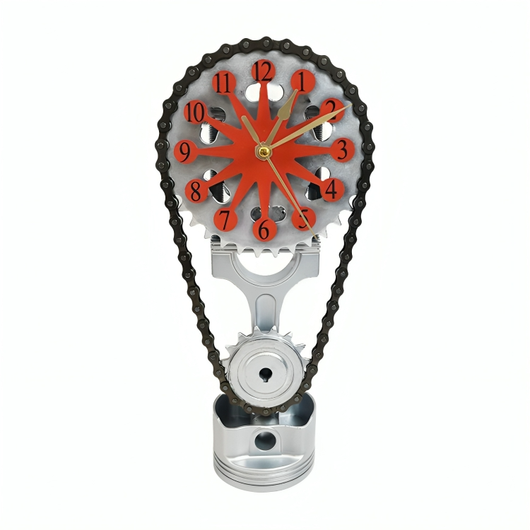 Naotstore - Rotating Metal Gear Clock