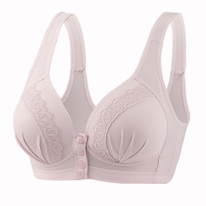 š„Last day! š„Special sale - Front Button Breathable Skin-Friendly Bra - naotstore