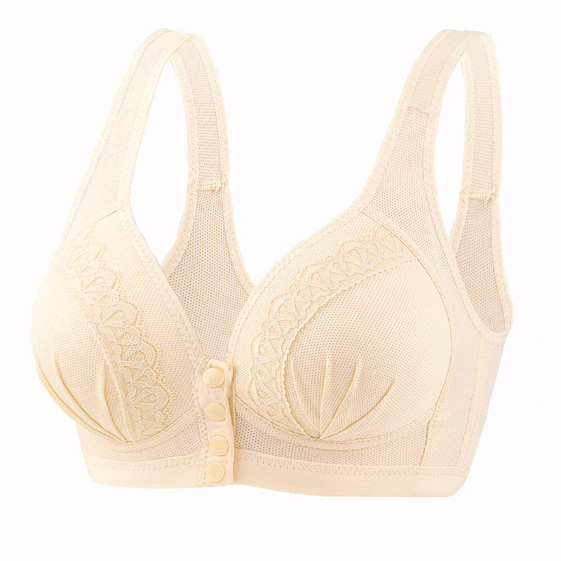 š„Last day! š„Special sale - Front Button Breathable Skin-Friendly Bra - naotstore