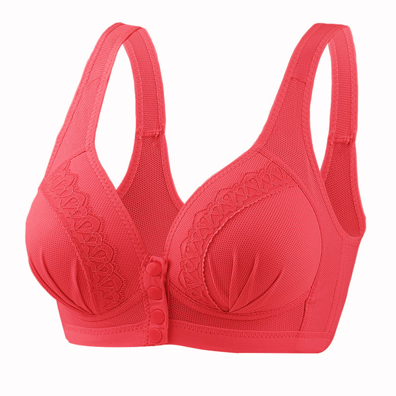 š„Last day! š„Special sale - Front Button Breathable Skin-Friendly Bra - naotstore