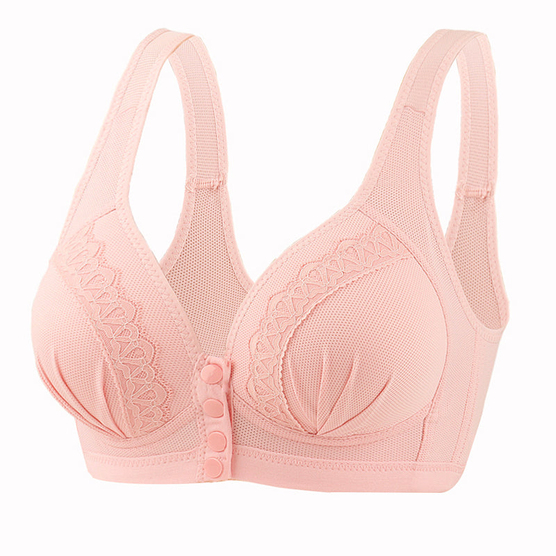 š„Last day! š„Special sale - Front Button Breathable Skin-Friendly Bra - naotstore