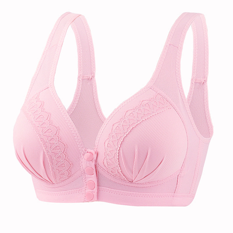 š„Last day! š„Special sale - Front Button Breathable Skin-Friendly Bra - naotstore