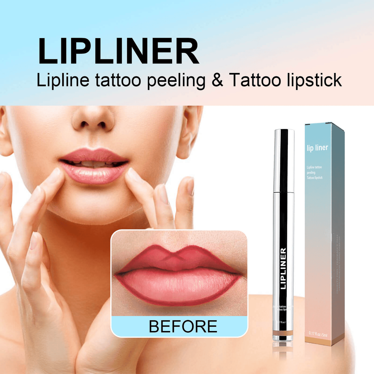 🔥Last day! 💥Special sale - Ideales Geschenk – abnehmbarer Lipliner - naotstore