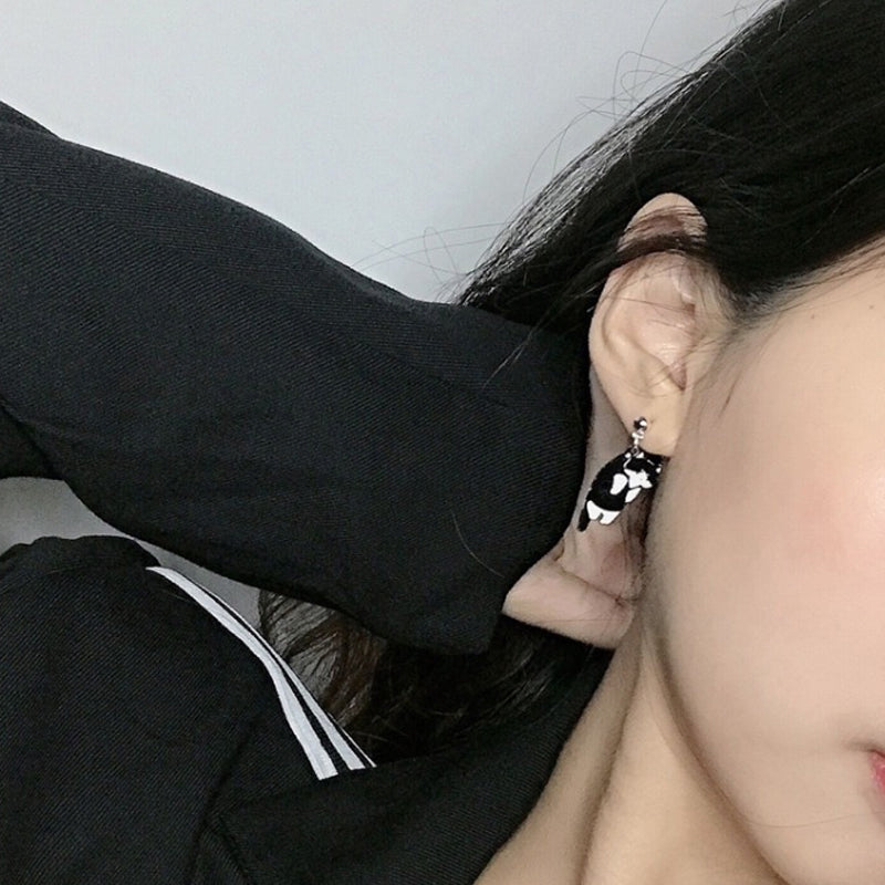 🔥Last day! 💥Special sale - Dangling Cat Earrings - naotstore