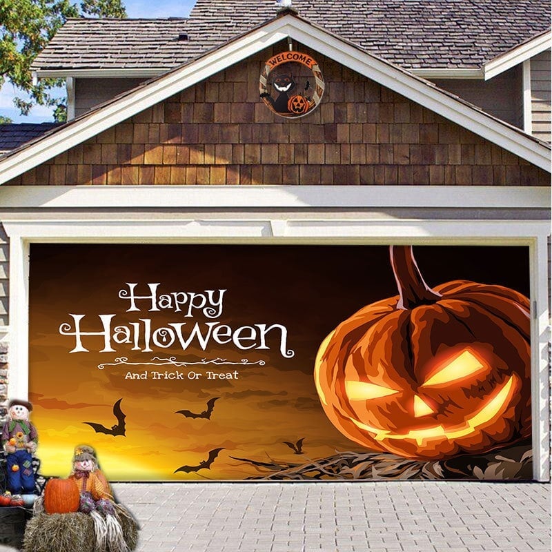 🔥Last day! 💥Special sale - Halloween Garage Door Decoration