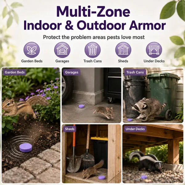 💥Limited time offer: 55% off🐀Natural scented rodent repellent tablets