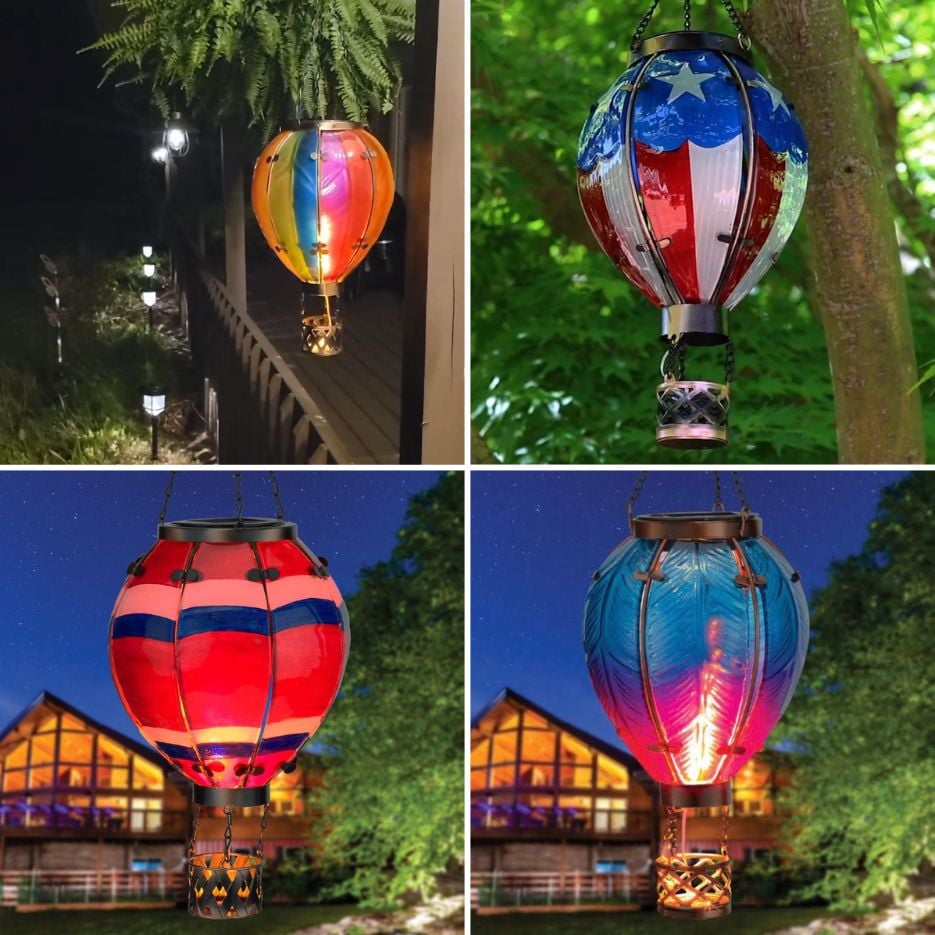 💖Last day! 💥Special sale - Hot Air Balloon Solar Lantern - naotstore