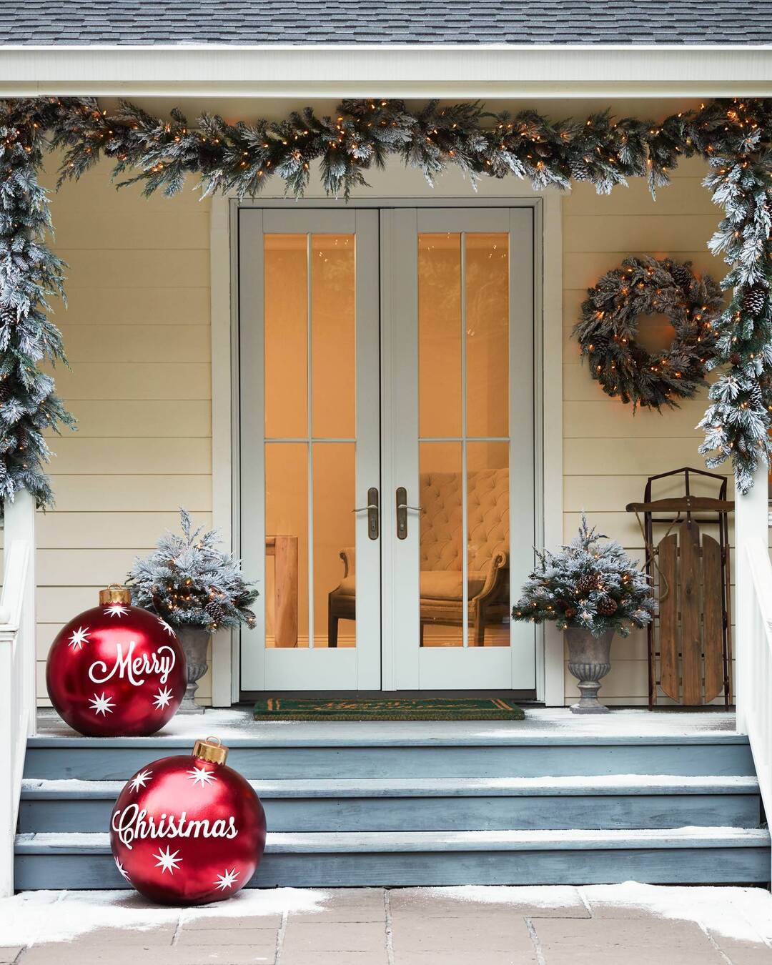 🎉Last day! 💥Special sale - Outdoor Christmas PVC inflatable Decorated Ball