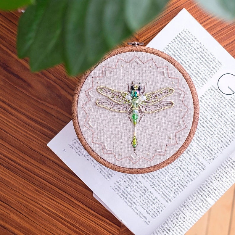 🔥Last day! 💥Special sale - Insect Bead Embroidery DIY Craft Kit