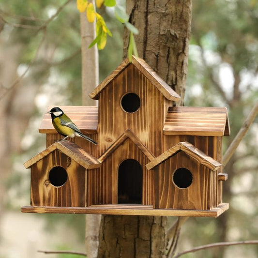 Naotstore - 6 Hole Handmade Bird House