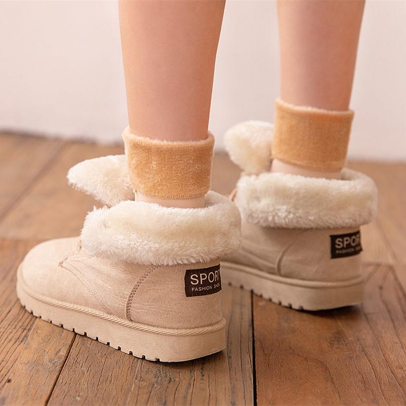 Thickening Winter Soft Velvet Snow Socks - naotstore