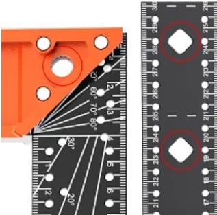 🔥Summer Hot Sale Promotion-49% OFF🛠️Multi-angle measuring ruler - naotstore