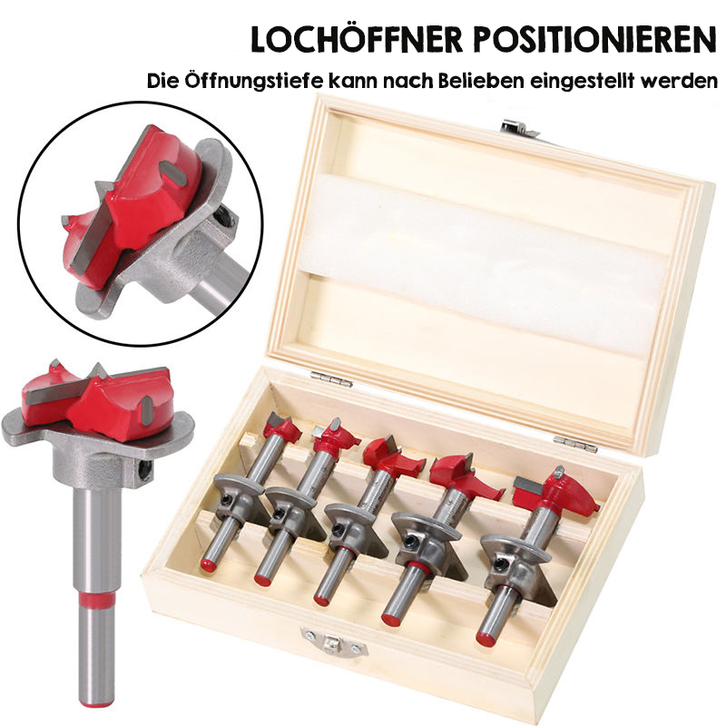 🔥Last day! 💥Special sale - WOODWORKING POSITIONING DRILL SET