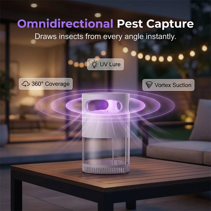 🦟USB UV Mosquito Killer Lamp 🔇Non-toxic Bedroom Night Light