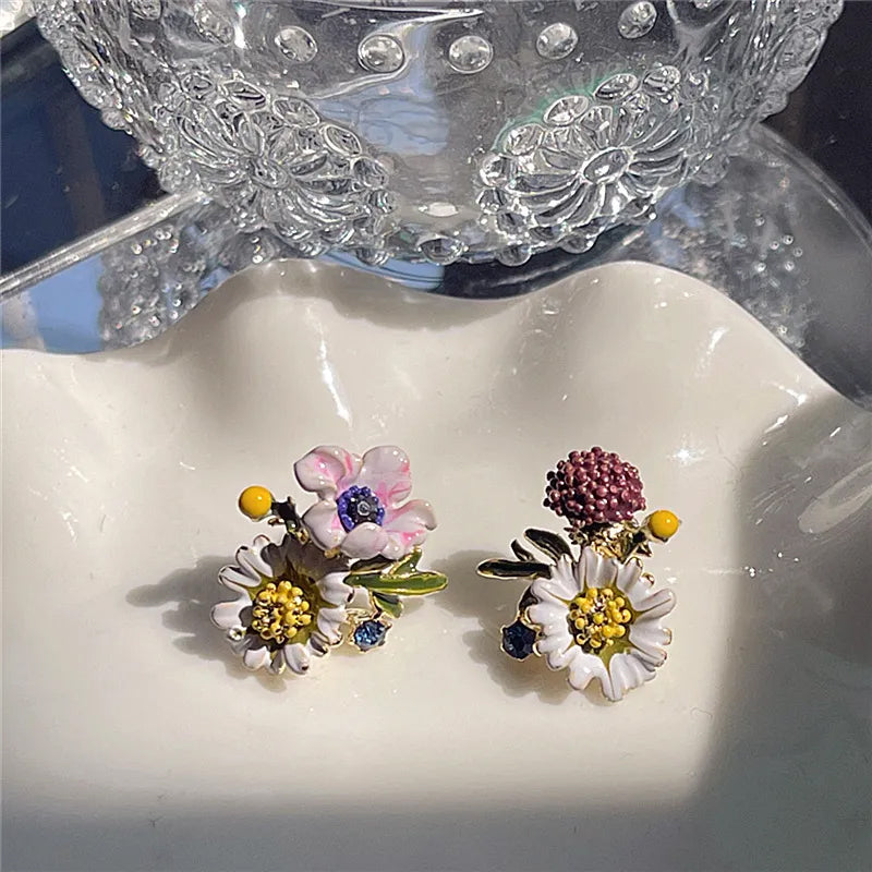 🔥Last day! 💥Special sale - Daisy Flower Earrings - naotstore