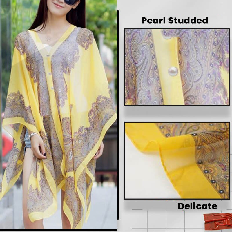 🔥Last day! 💥Special sale - Versatile Sun Protection Chiffon Shawl - naotstore