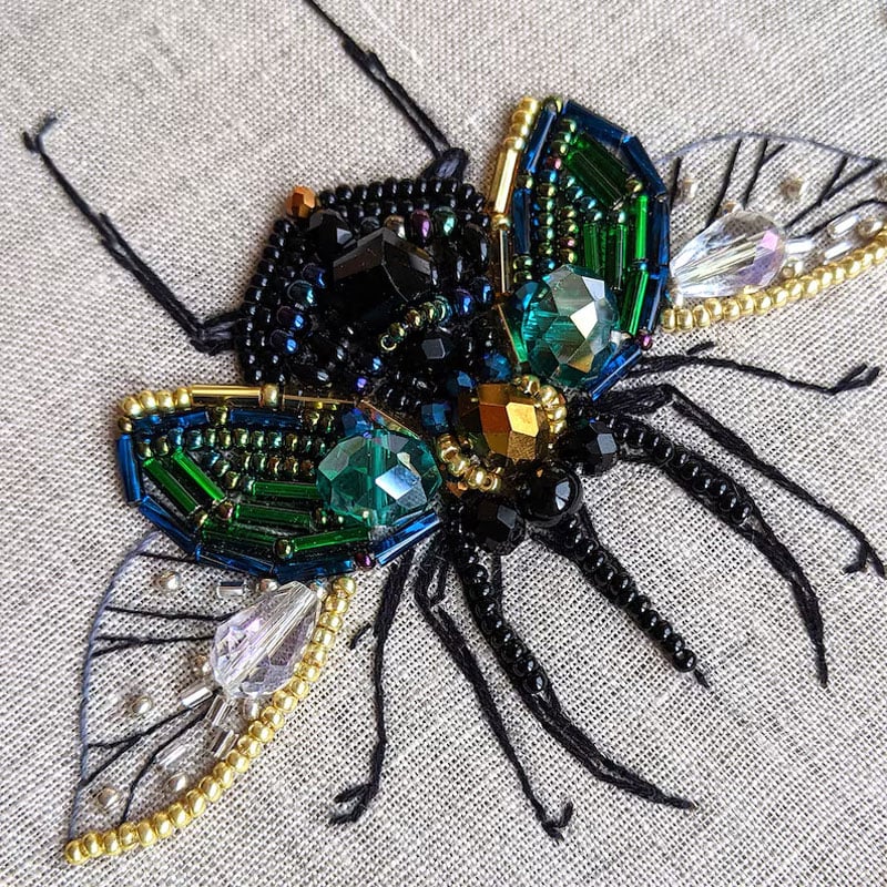 🔥Last day! 💥Special sale - Insect Bead Embroidery DIY Craft Kit