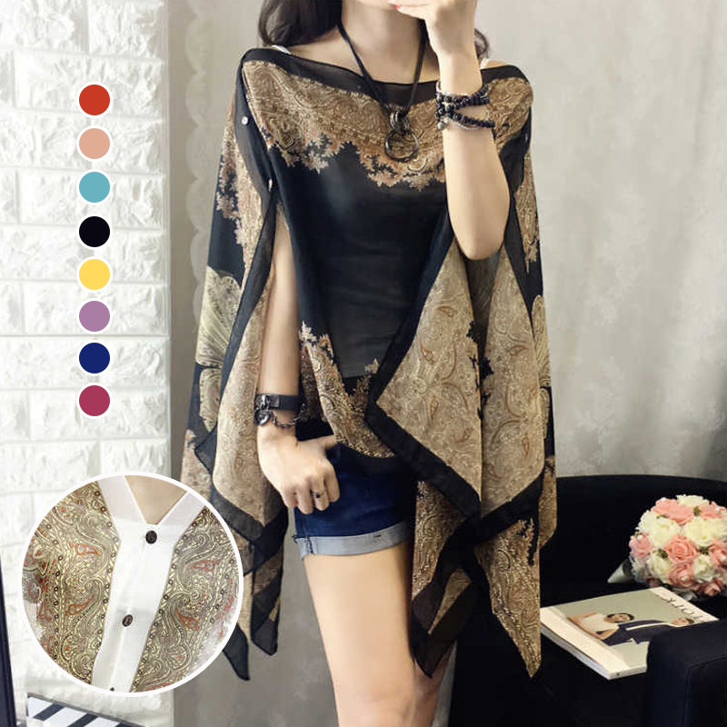 🔥Last day! 💥Special sale - Versatile Sun Protection Chiffon Shawl - naotstore