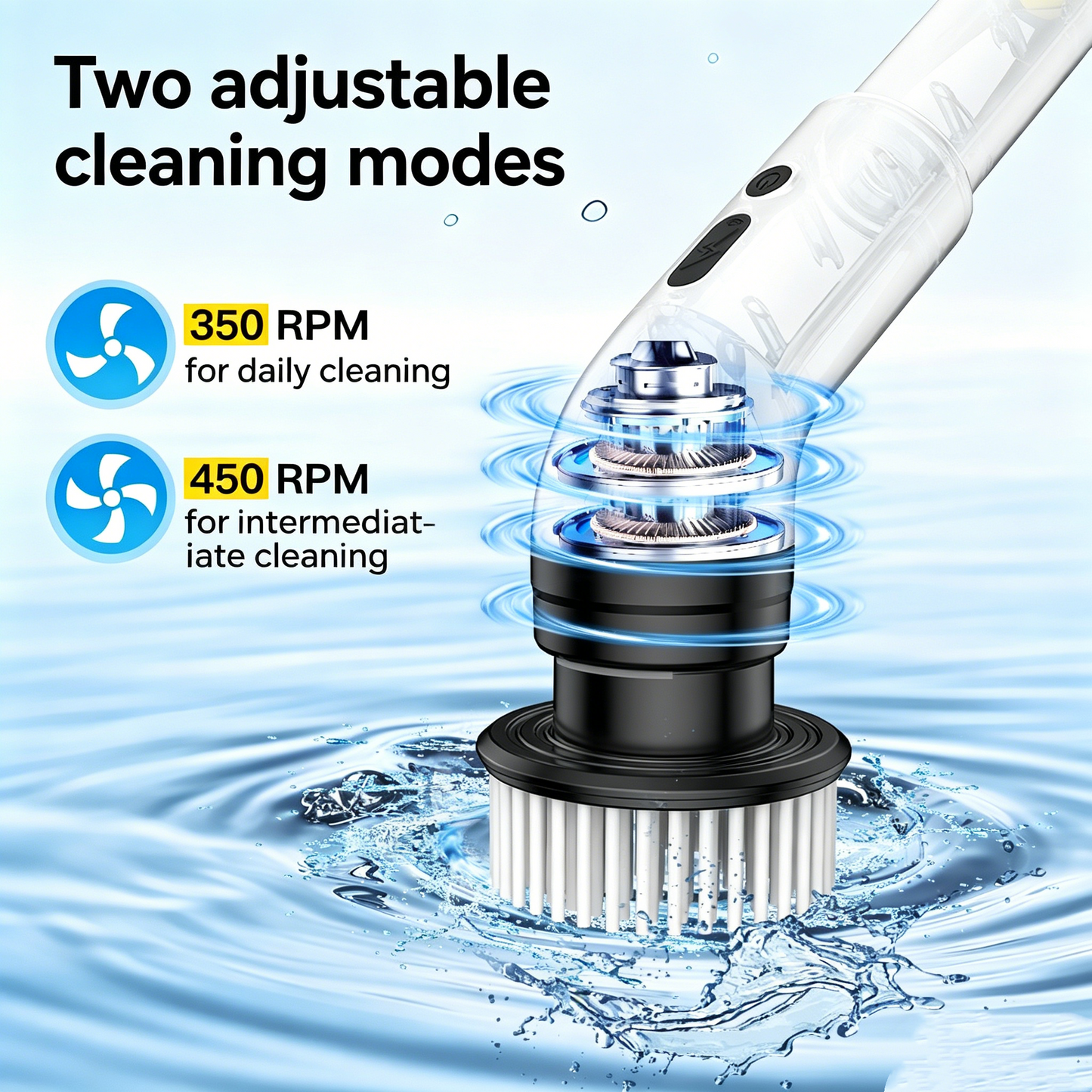 🧹Nine-piece🧹 multi-functional fully automatic handheld electric floor cleaning brush set