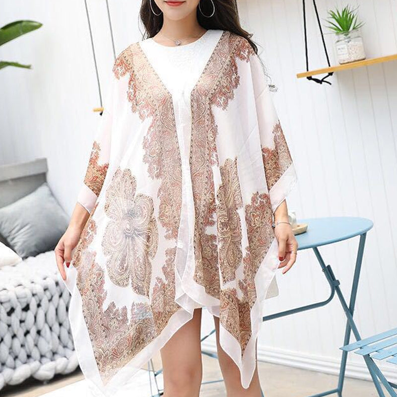 🔥Last day! 💥Special sale - Versatile Sun Protection Chiffon Shawl - naotstore