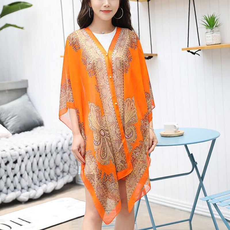 🔥Last day! 💥Special sale - Versatile Sun Protection Chiffon Shawl - naotstore