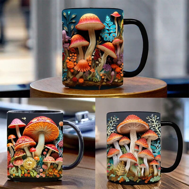 🤣Last day! 💥Special sale - 3D Magic Mushrooms Mug - naotstore