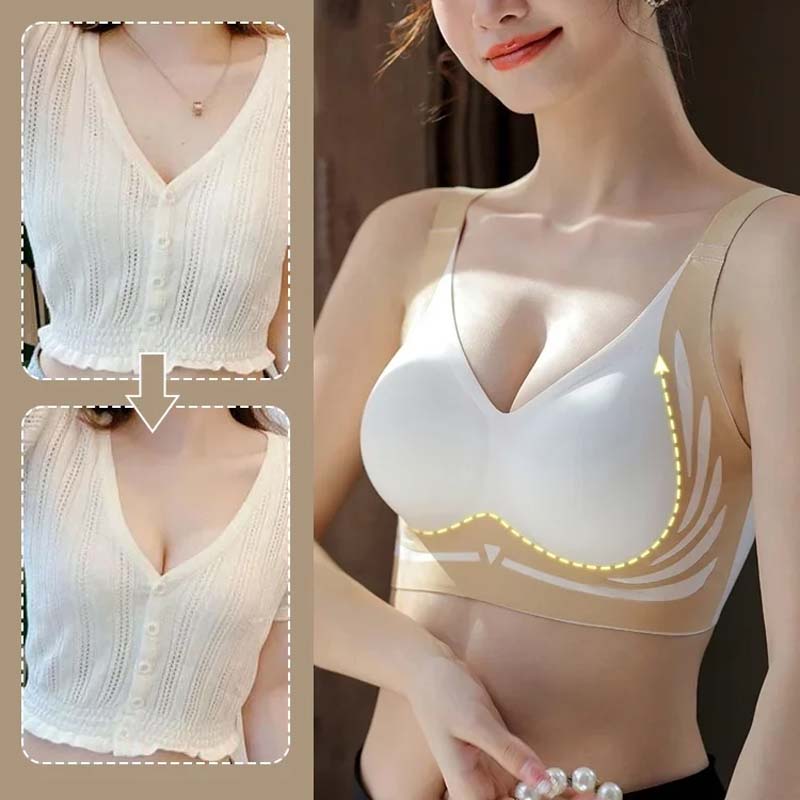 🤣Last day! 💥Special sale - Lifting Anti-Sagging Wireless Push-up Bra - naotstore