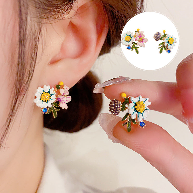 🔥Last day! 💥Special sale - Daisy Flower Earrings - naotstore