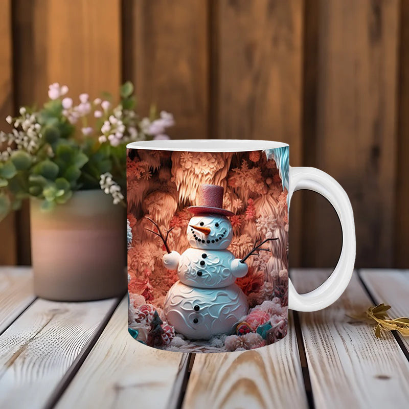 🤣Last day! 💥Special sale - 3D Christmas Mug - naotstore