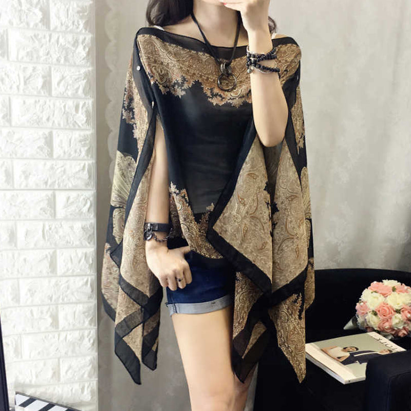 🔥Last day! 💥Special sale - Versatile Sun Protection Chiffon Shawl - naotstore