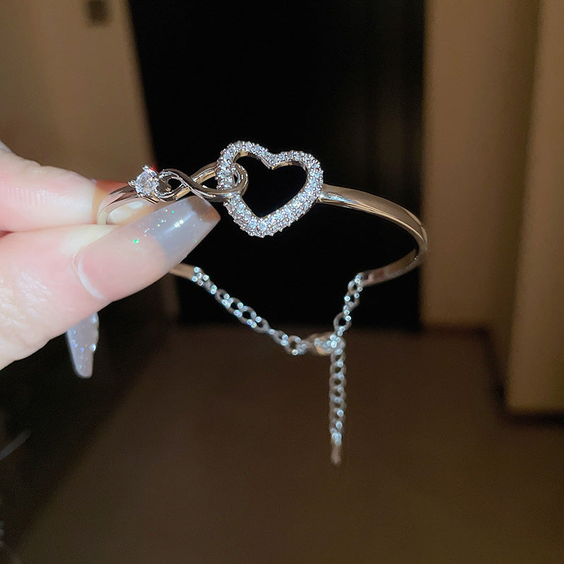 🔥Last day! 💥Special sale - Always In My Heart - Infinity Heart Bracelet - naotstore