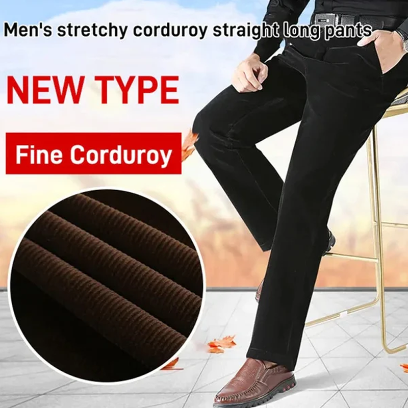 🔥Last day! 💥Special sale - Men's Stretchy Corduroy Straight Long Pants - naotstore