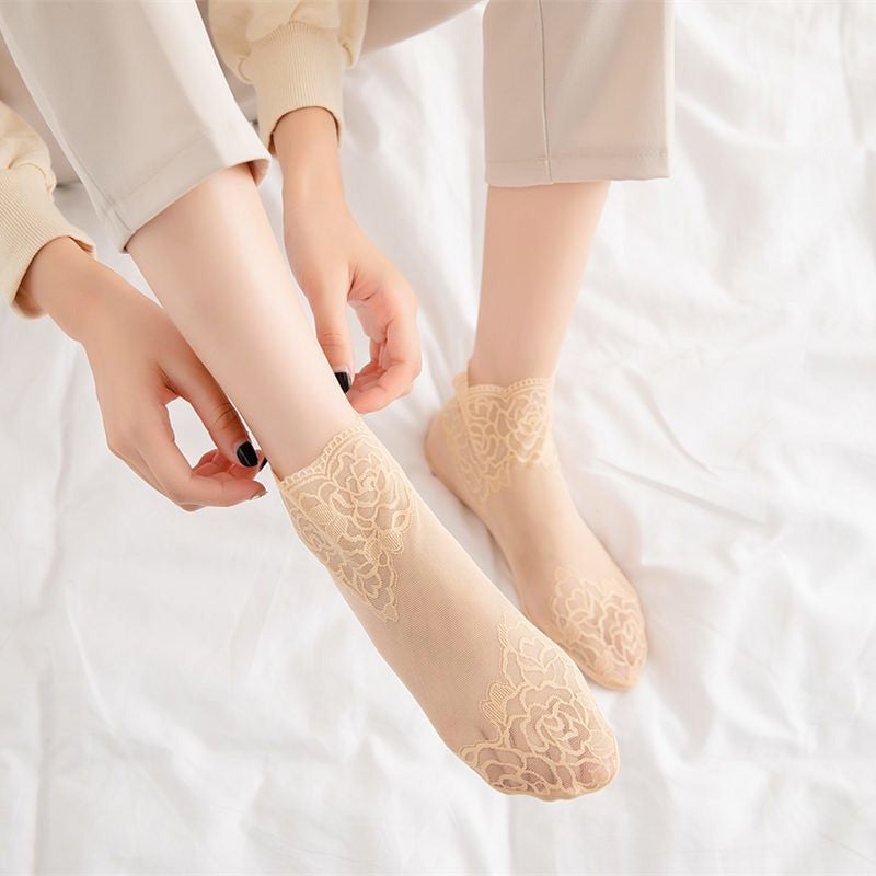 🔥Last day! 💥Special sale - Ladies Fashion Lace Socks - naotstore