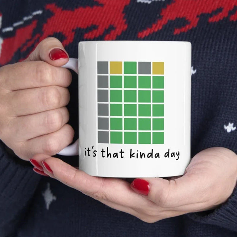 🤣Last day! 💥Special sale - Funny Wordle Mug - naotstore