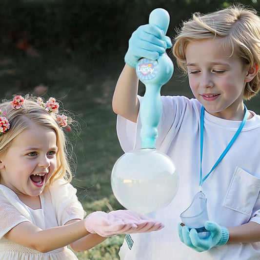 Light Up Musical Fog Bubble Wand | Dream Smoke Bubbles Summer Kids Toy