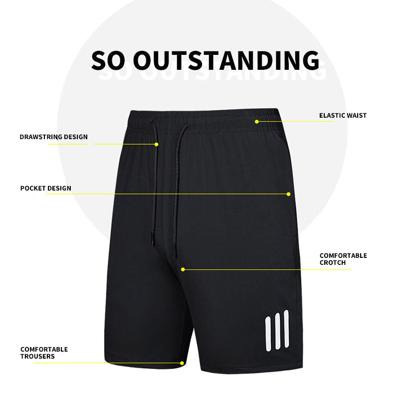 Summer Elastic Sports Shorts - naotstore