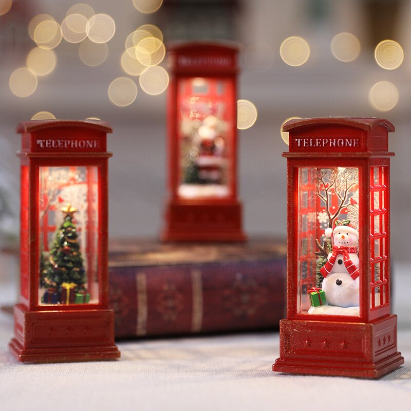 Naotstore - LED Lighted Spinning Christmas Lantern