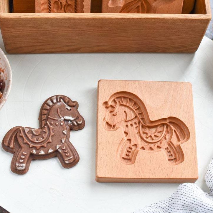 💥This week's specials - Wood Grain Cookie Knife - Cookie Embossing Mould - naotstore