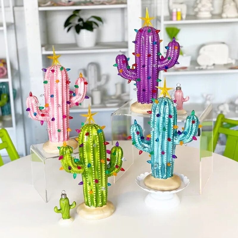 🔥Last Day Promotion 49% OFF - Handmade Vintage Luminous Cactus✨ - naotstore