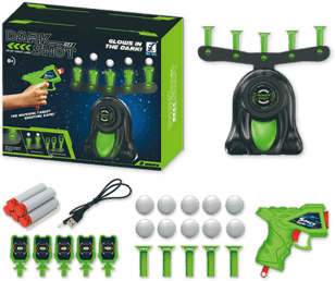 Electronic Foam Dart Blaster with Interactive Scoring Target